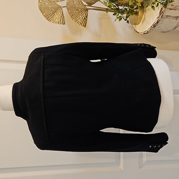 Ann Taylor LOFT Military Wool Jacket  SZ 6P - Picture 6 of 9